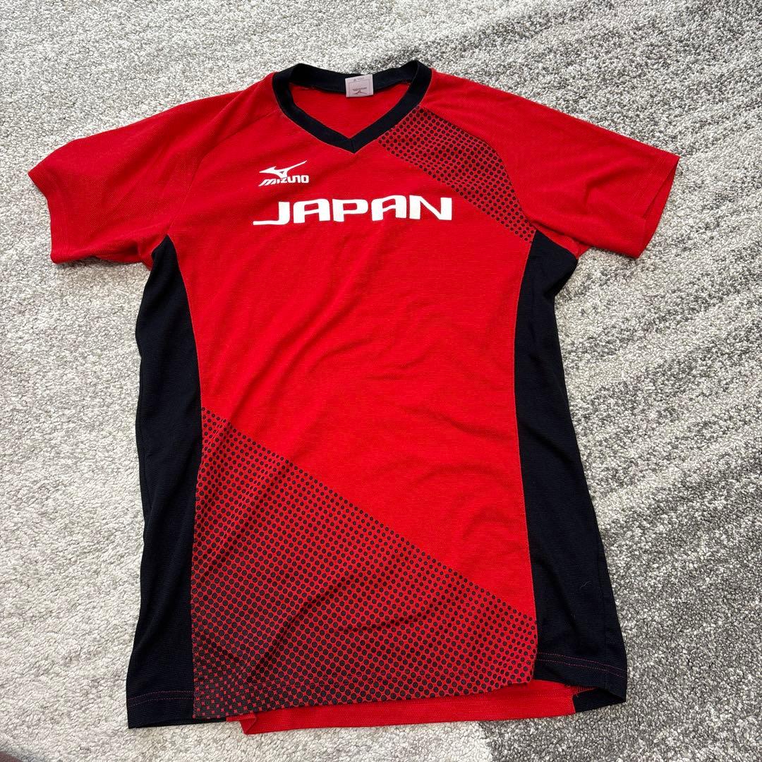 Mizuno JAPAN バレーボールシャツ M 日本代表 - メルカリ
