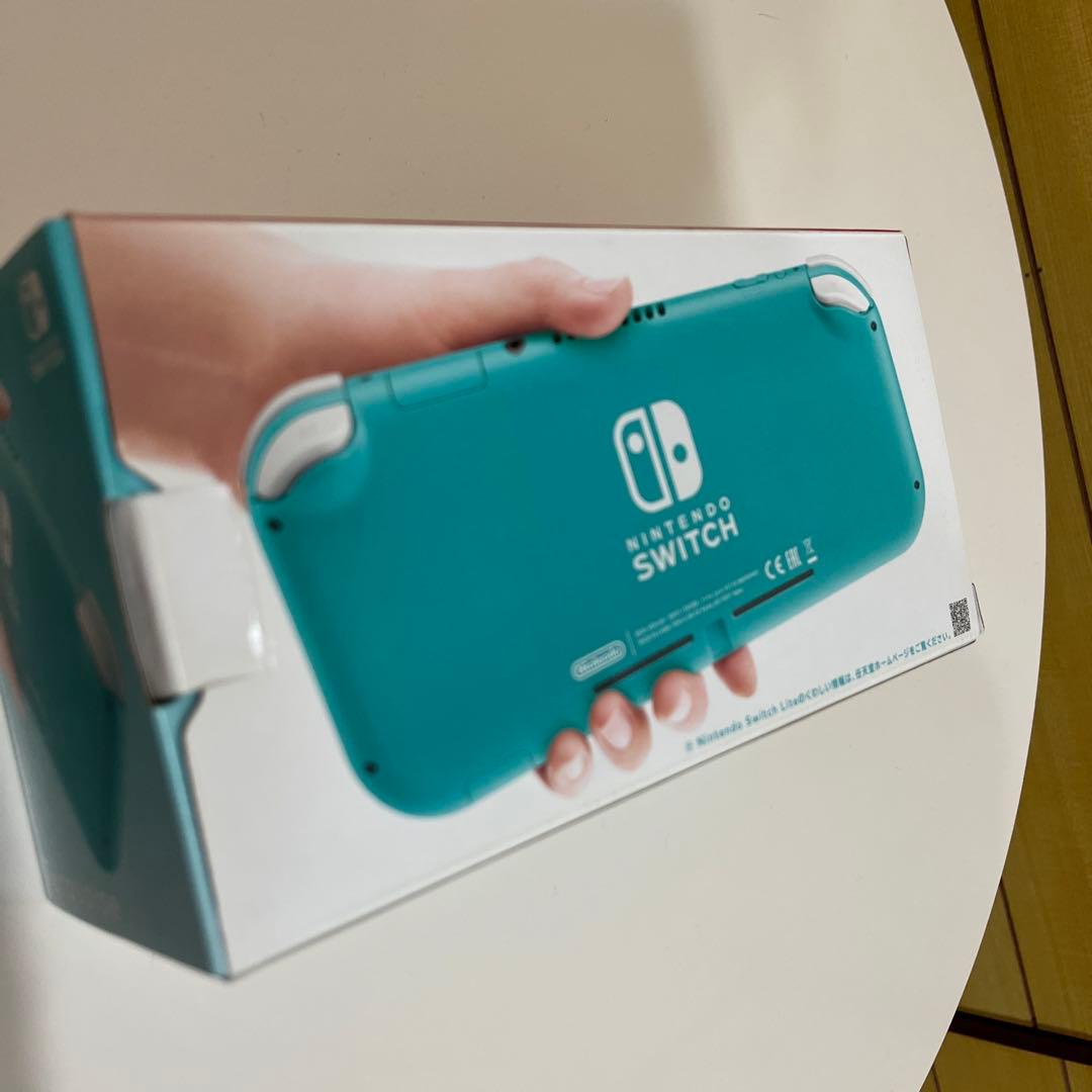 Nintendo Switch Lite ターコイズ 本体　スマブラソフト