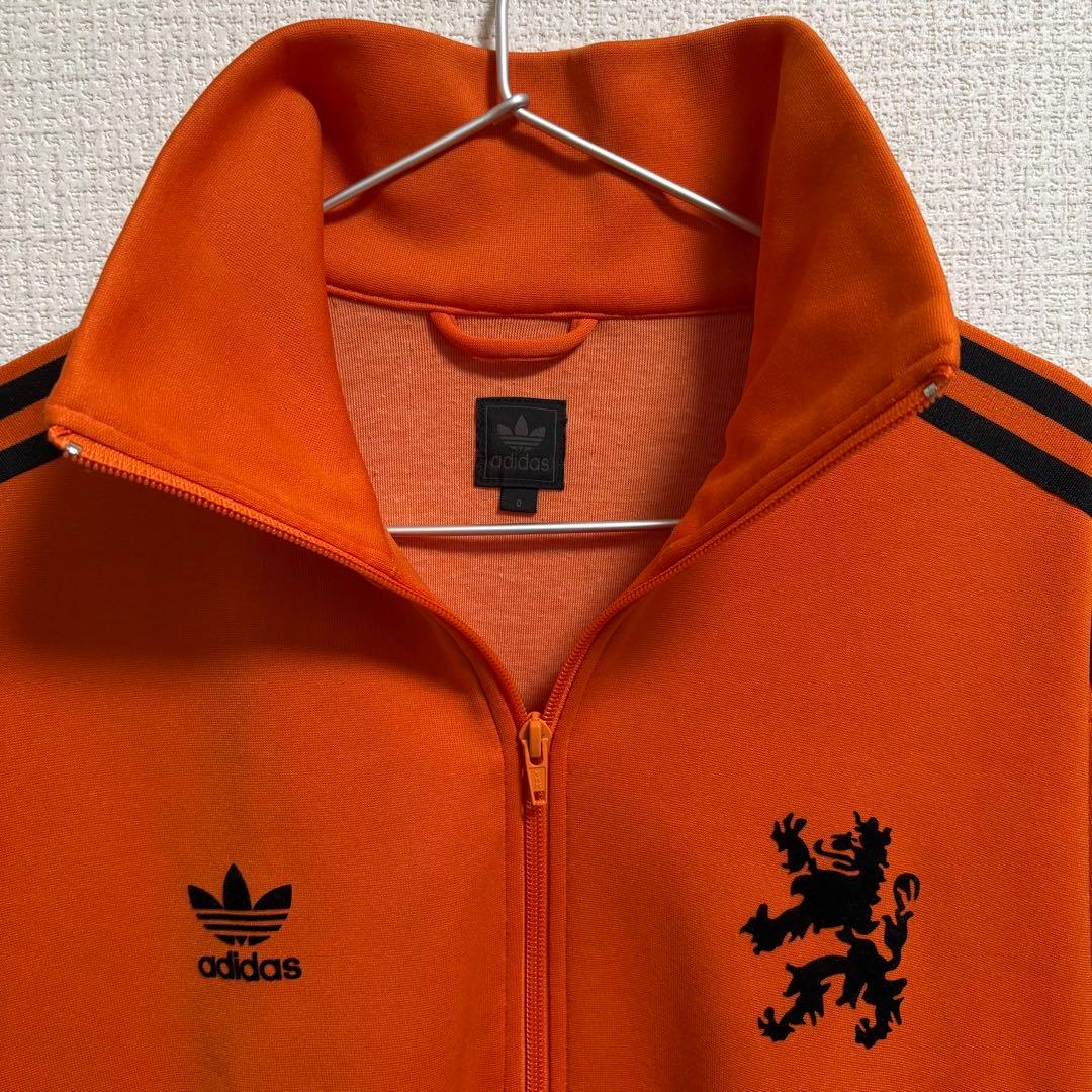 極美品】初期型 adidas オランダ オレンジ ジャージ ライオンロゴ