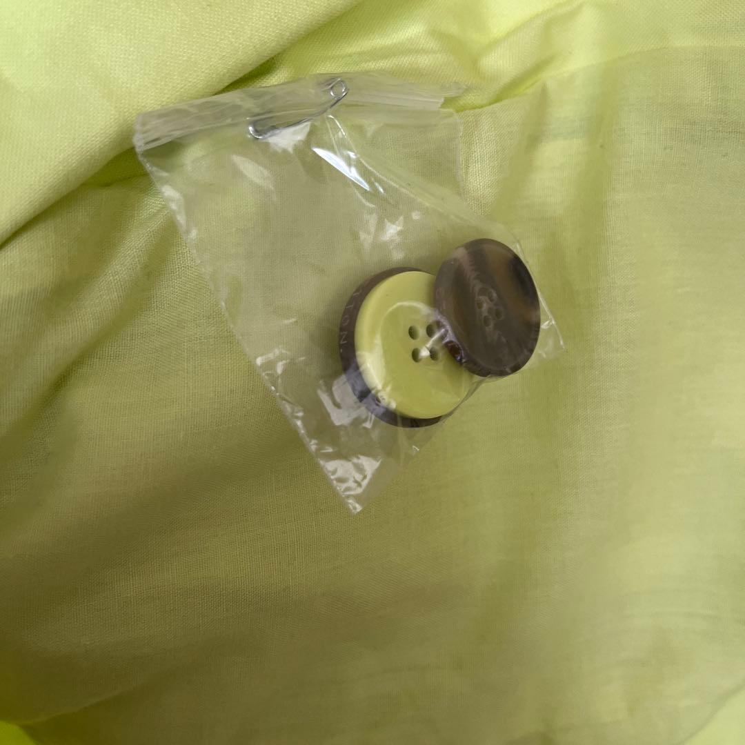 【BENETTON】トレンチコート (IT40/ライムイエロー)