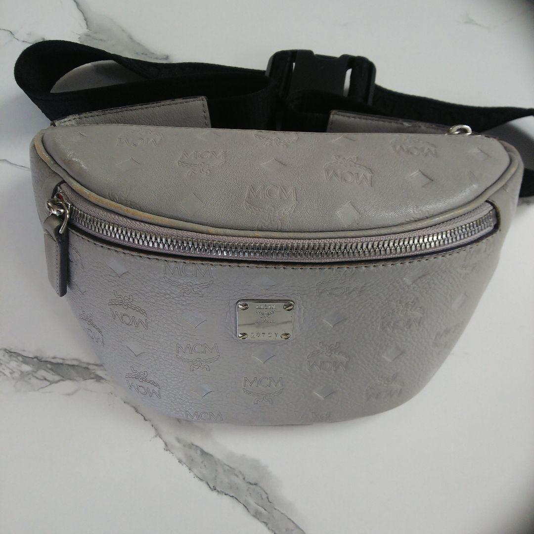 SS★MCM★エムシーエム【入手困難】ボディバッグ／ウエストバッグ【中古】