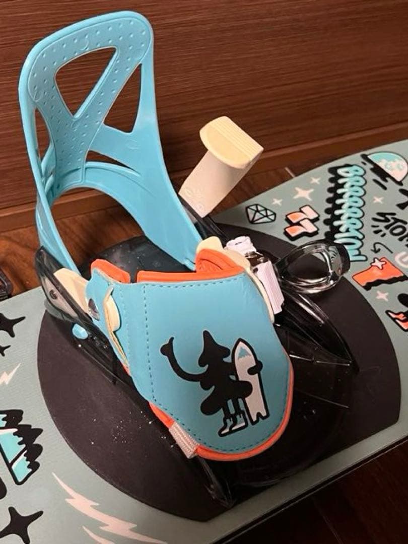 Burton キッズ　スノーボード4点セット