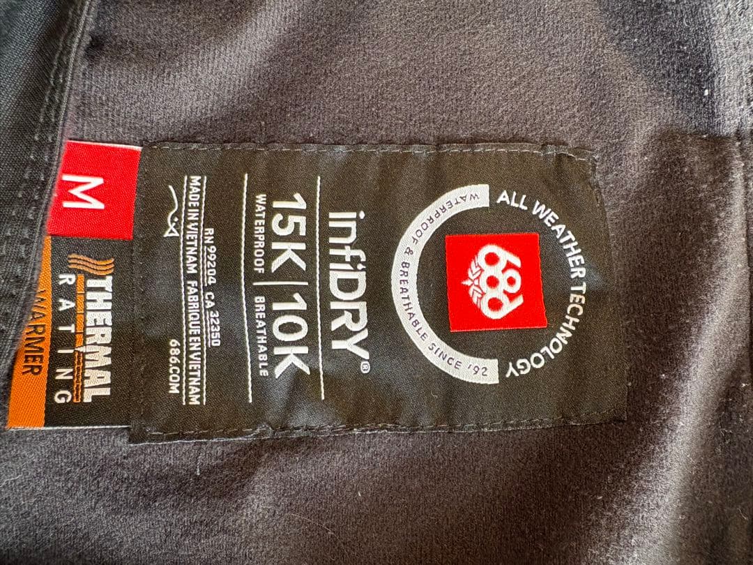 686 ビブパンツ メンズ