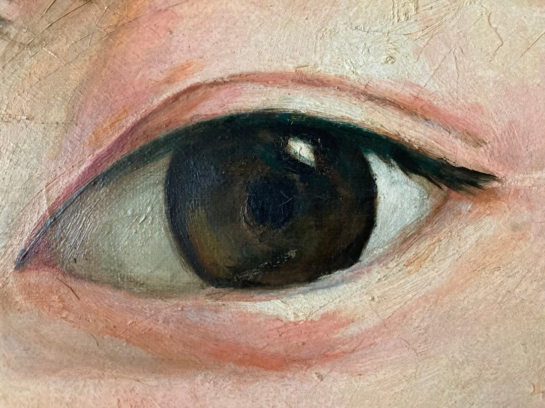 F10号油彩画　初恋