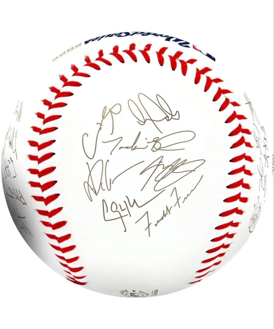 LAドジャース　2025年ワールドシリーズチャンピオン サインボール