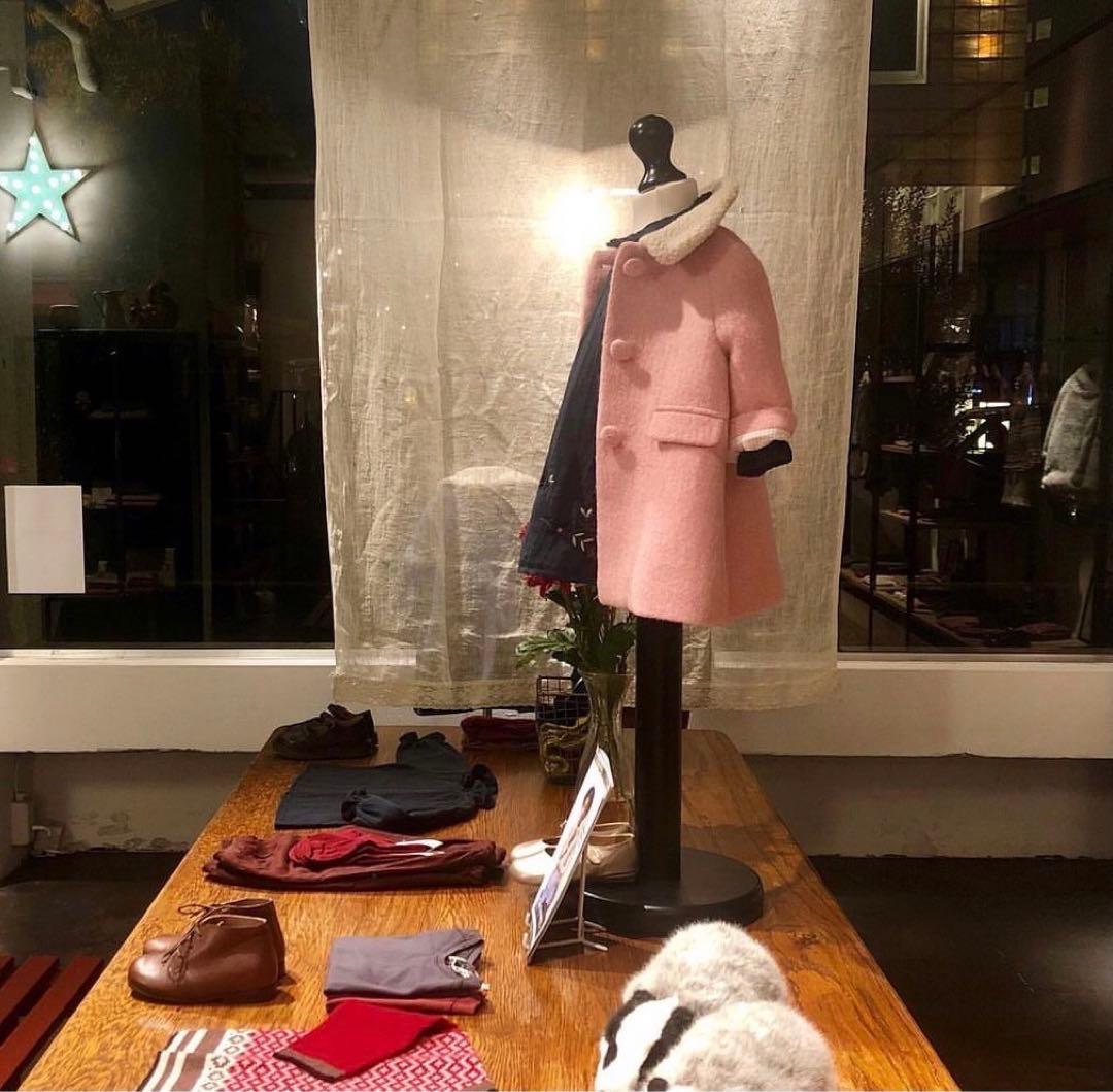 美品】caramel キャラメル コート ピンク 18m サイズ95 - メルカリ