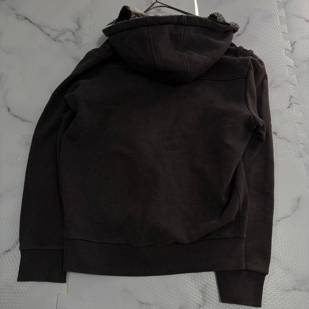 ✨大人気✨バーバリーブラックレーベル ダークグレー　パーカー　ノバチェックXL