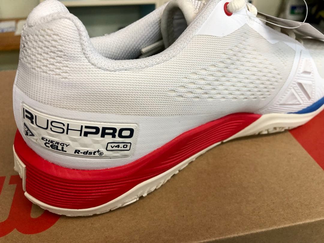 新品 Wilson Rush Pro v4.0 オムニ＆クレー 27.0cm