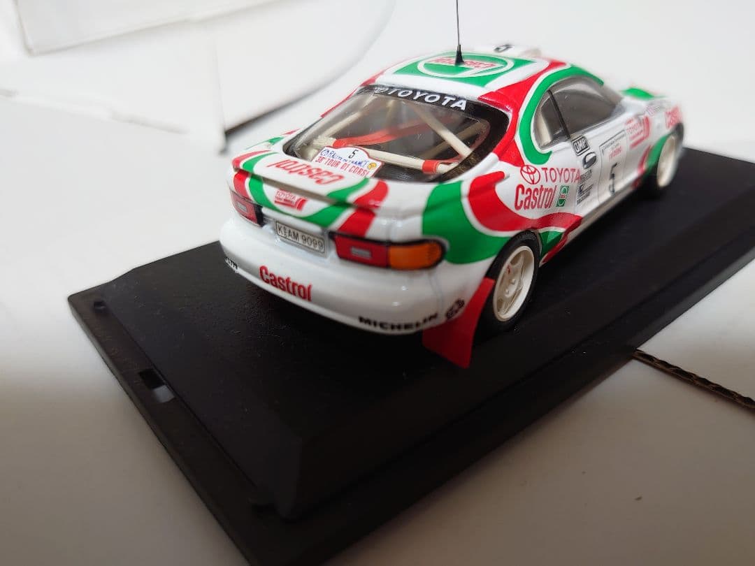 トヨタセリカ　ST185 1994ツールドコルス　カストロールカラー　オリオール