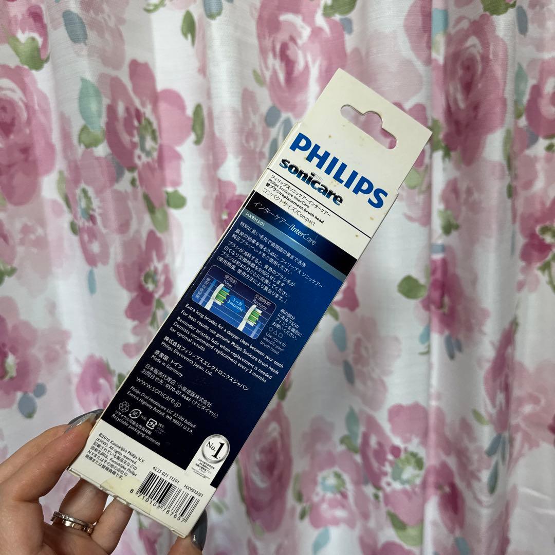 PHILIPS sonicare インターケア替えブラシ 3本入り　２個セット