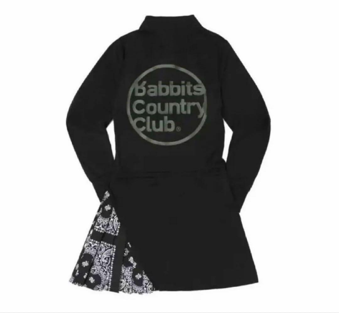 FR2GOLF ペイズリー柄ワンピース ストレッチ バックロゴ S 完売品