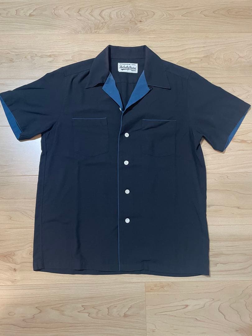 USA製 evan kinori ウール ガーゼ ワーク シャツ