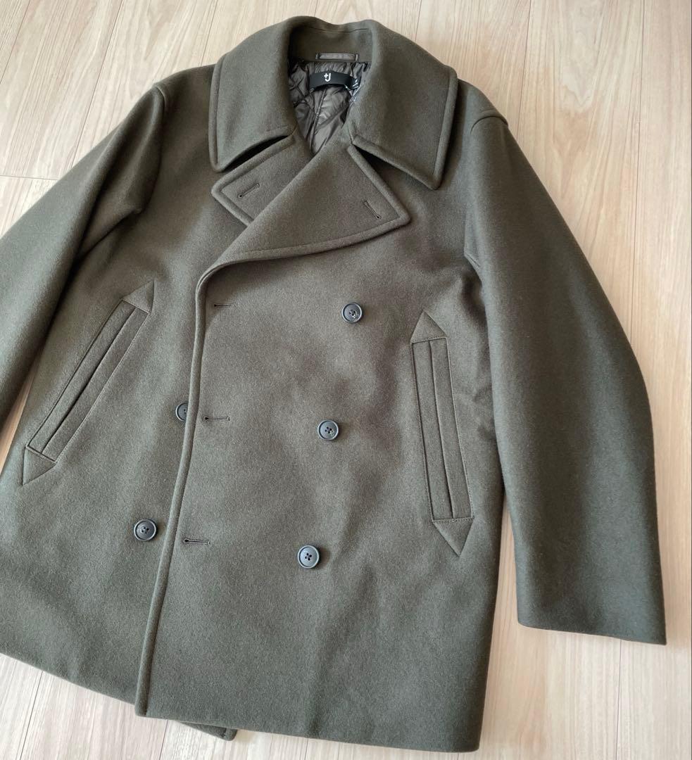 UNIQLO ユニクロ +J ウールブレンドオーバーサイズピーコート　サイズM