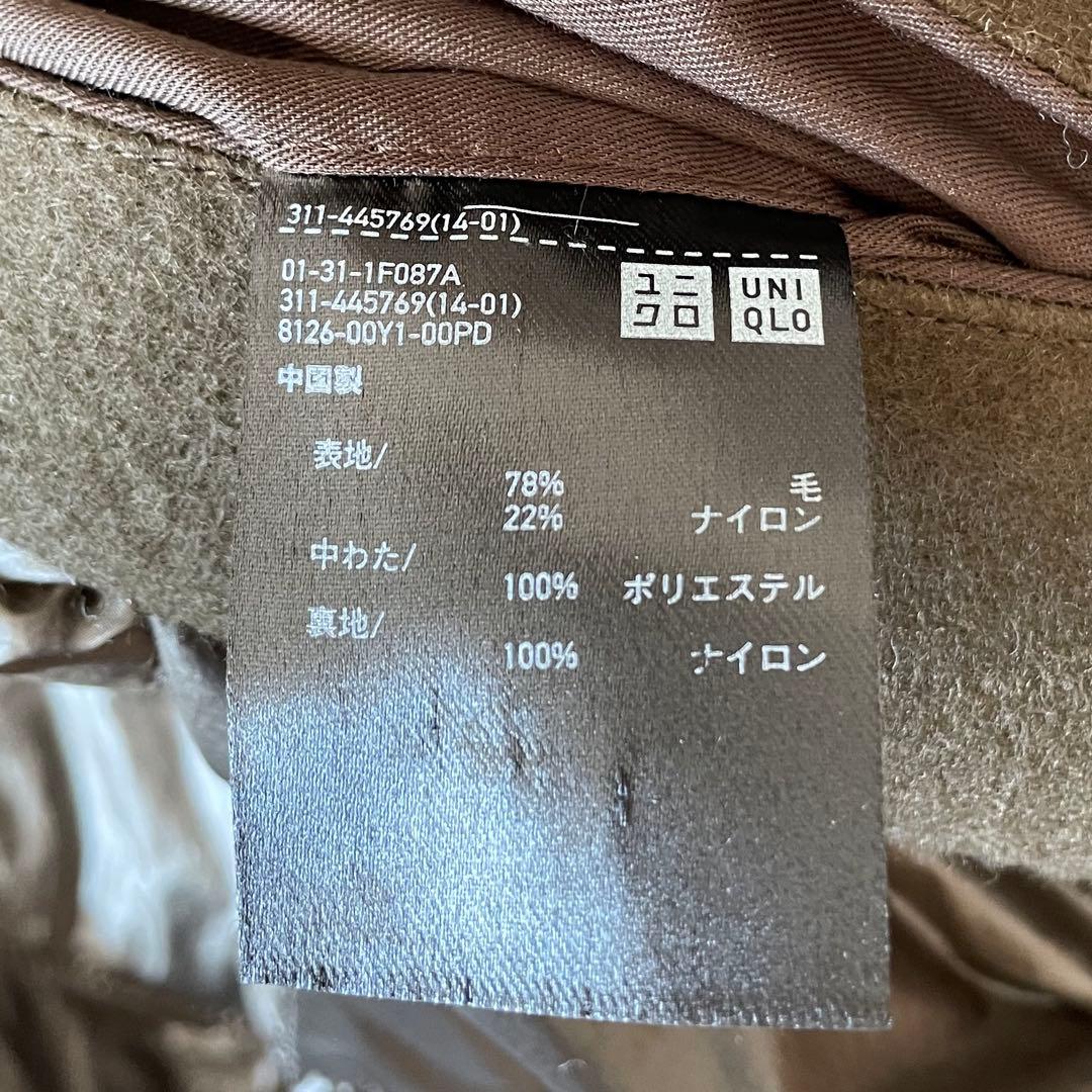 UNIQLO ユニクロ +J ウールブレンドオーバーサイズピーコート　サイズM