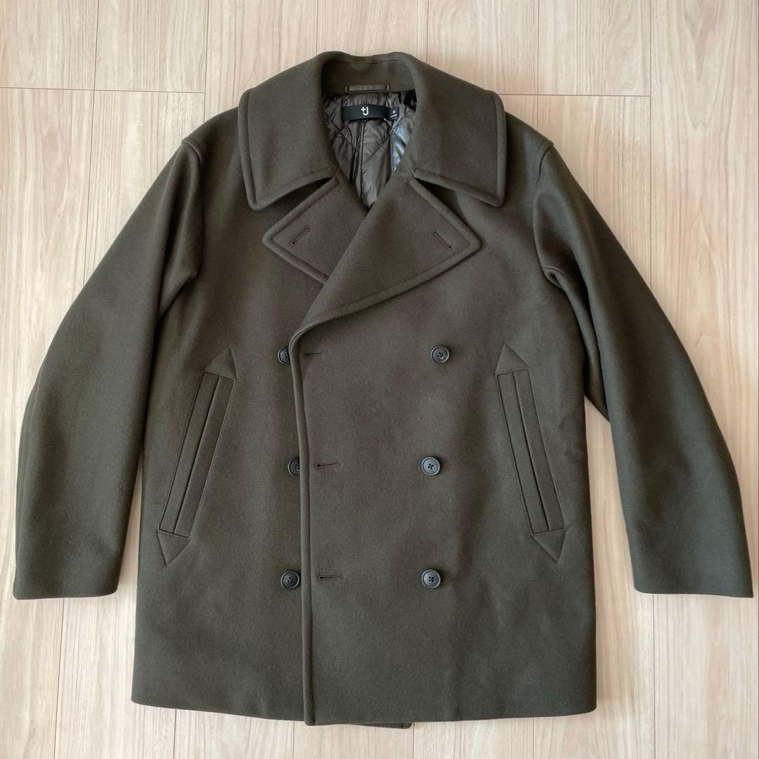 UNIQLO ユニクロ +J ウールブレンドオーバーサイズピーコート　サイズM