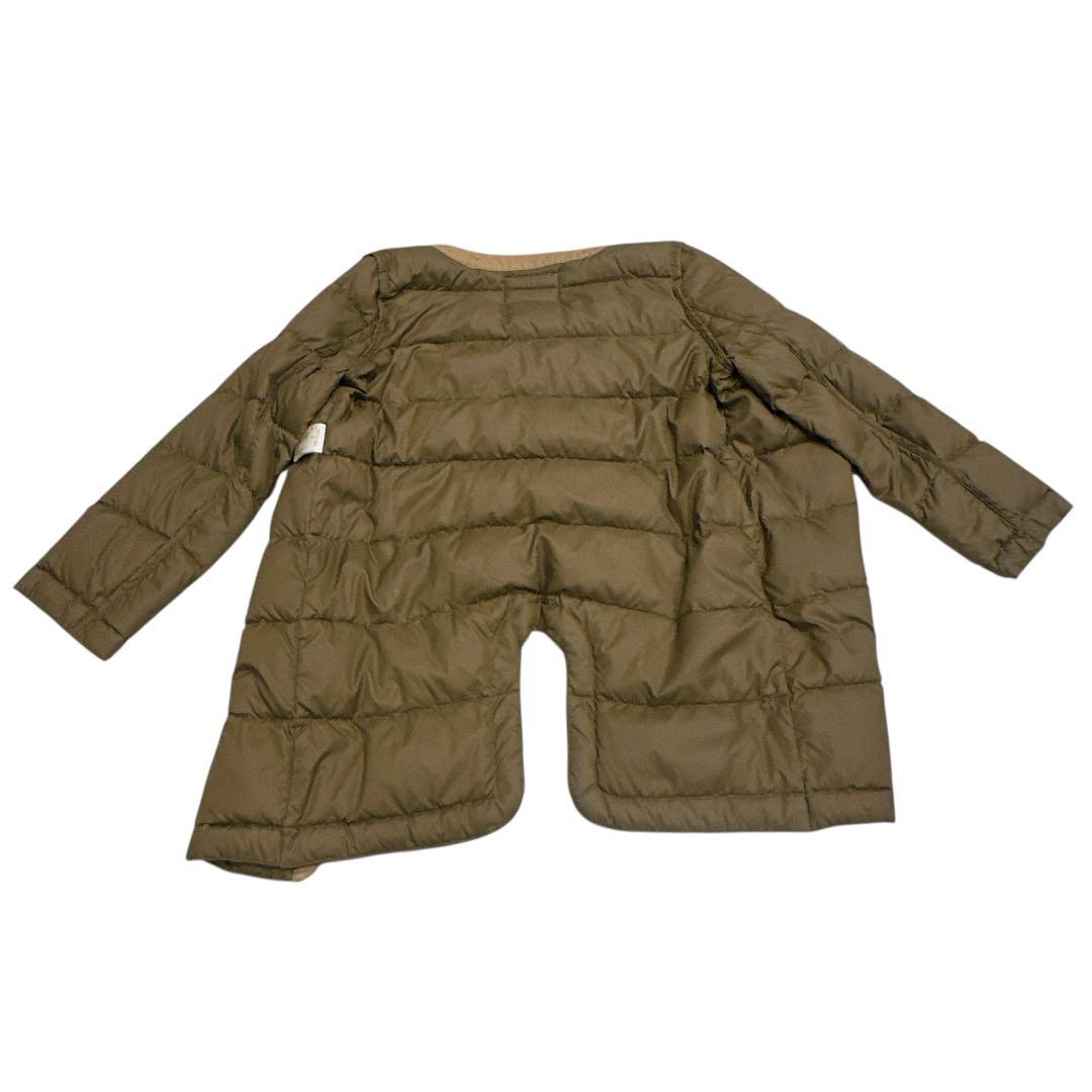 マーガレットハウエル　MHL ライナー　ダウン　ステンカラー　コート　ベージュ