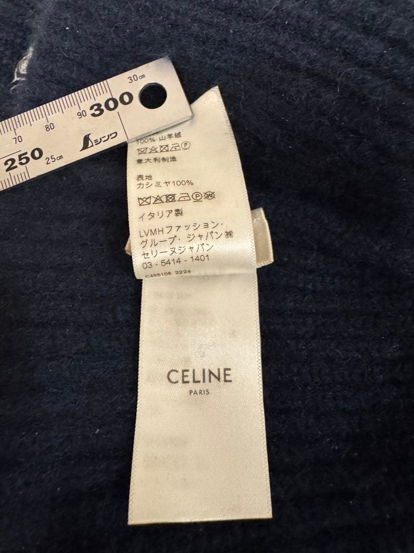 セリーヌ　カシミヤ　ニット帽・ビーニー