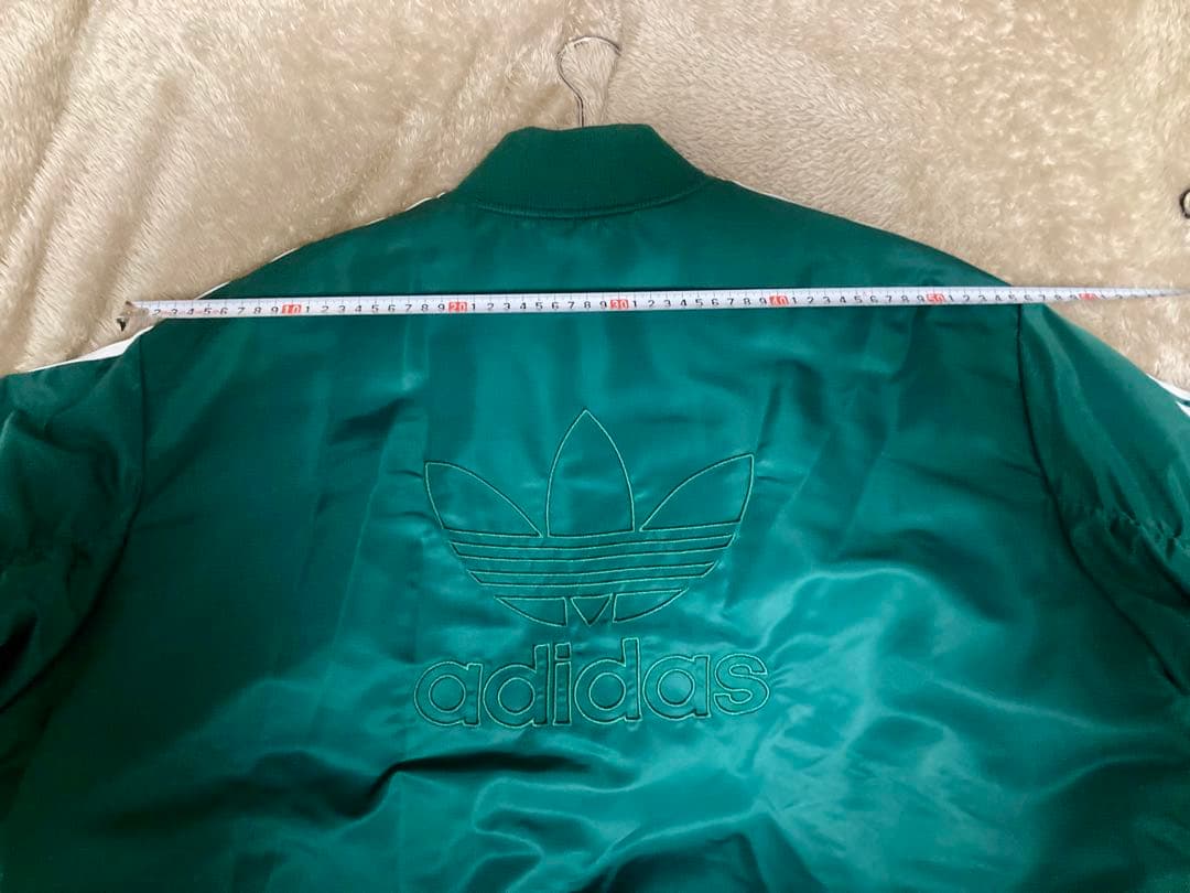 アディダス/アディレニウム MA-1 ボンバージャケット リバーシブル 深緑