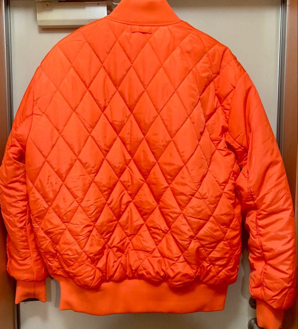 アディダス/アディレニウム MA-1 ボンバージャケット リバーシブル 深緑