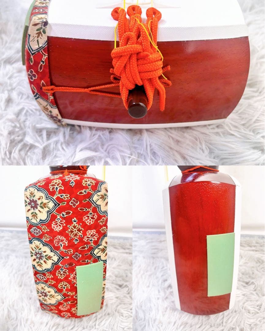 【希少】教育用三味線　SUZUKI スズキ　かえで　細棹　皮破れなし