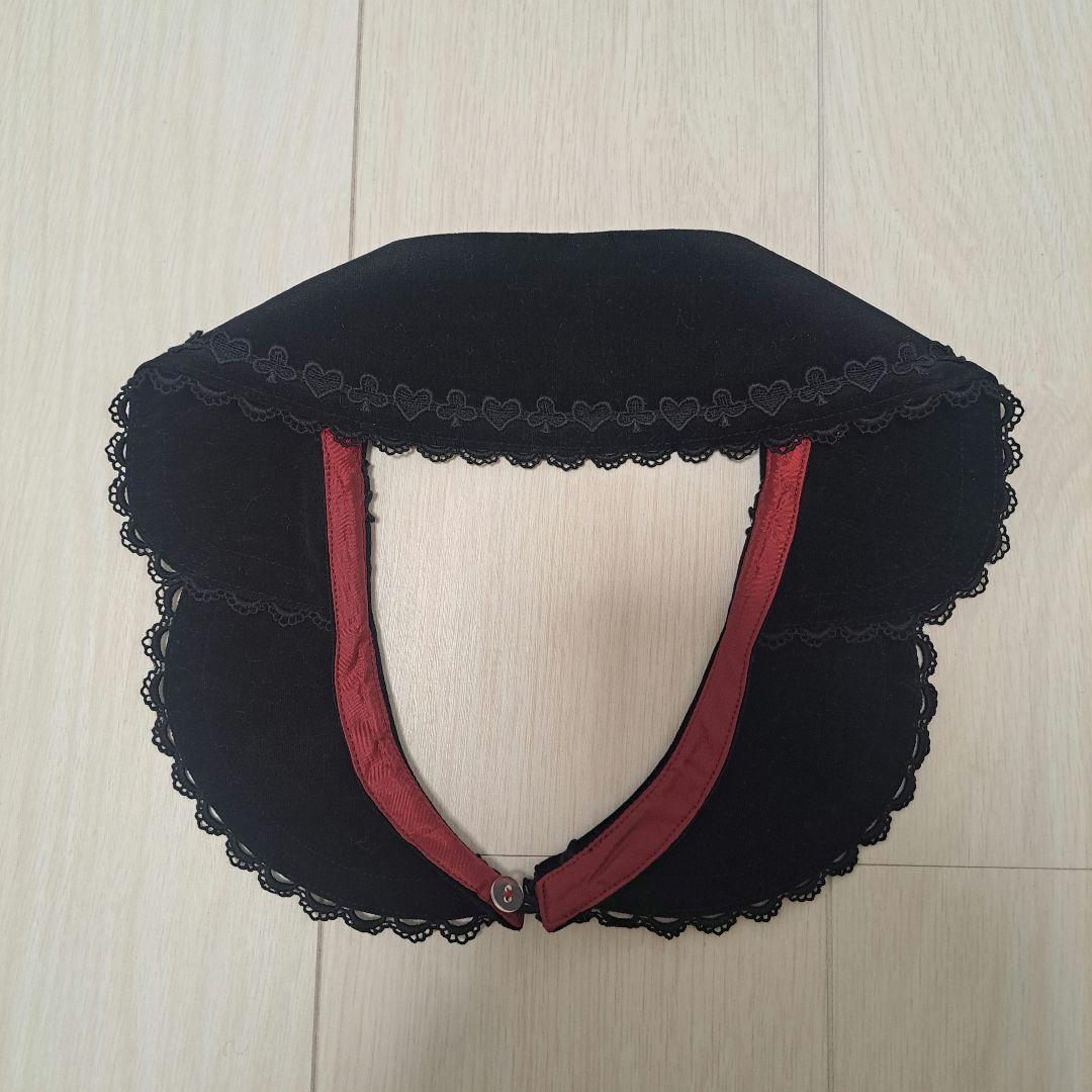 アリスのトランプレースタータン柄 ジャンパースカート ロリィタ