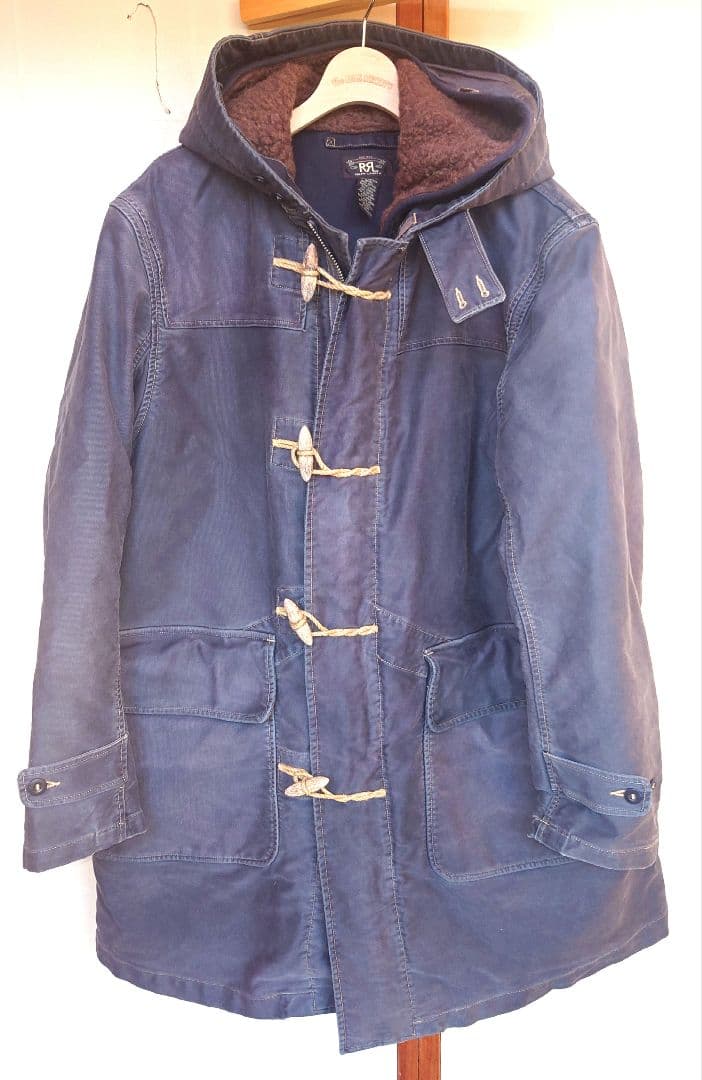 RRL　ジャングルクロスダッフルコート 脱着ライナー付 Size XL