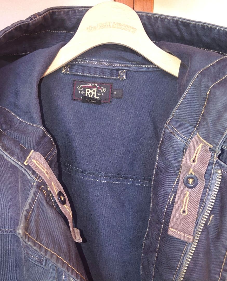 RRL　ジャングルクロスダッフルコート 脱着ライナー付 Size XL