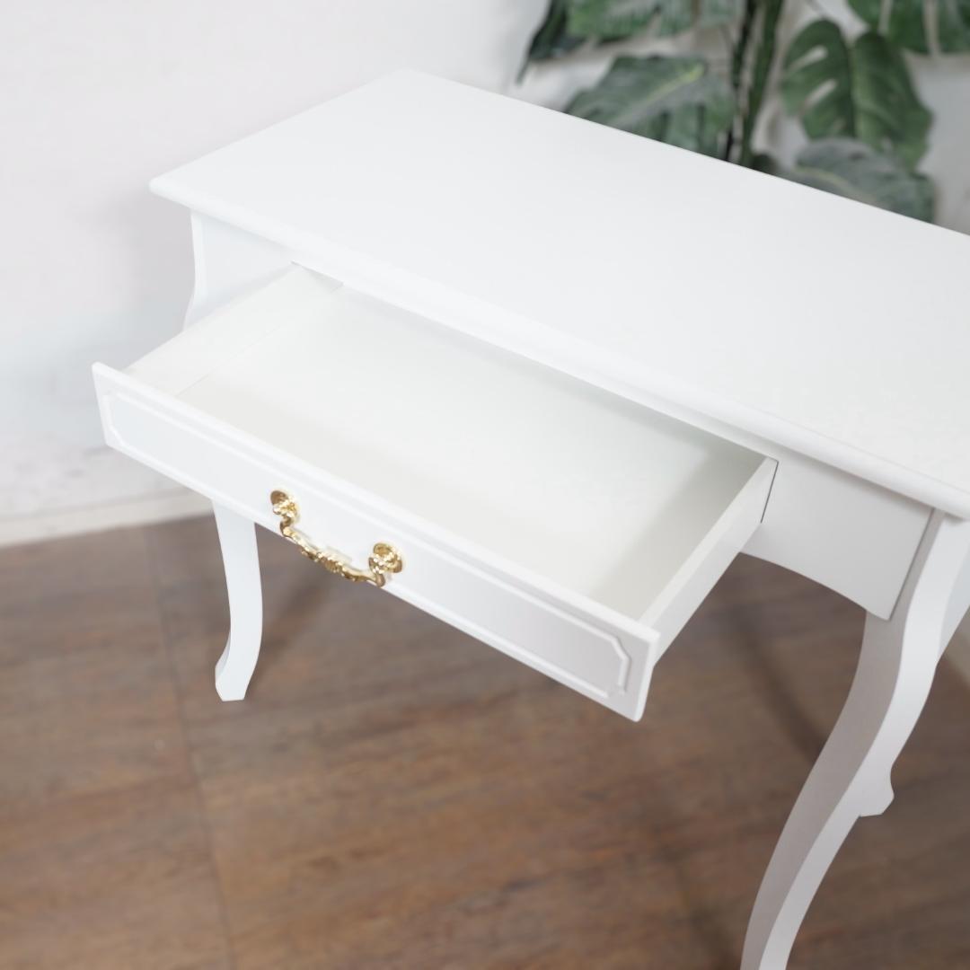 【新品】猫脚　アンティーク風デスク　姫系　アウトレット
