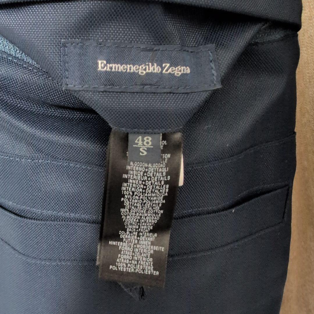 エルメネジルドゼニア リバーシブル ハーフコート