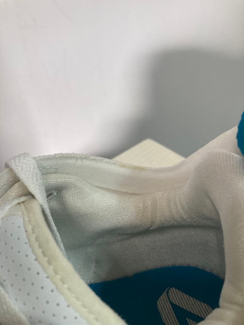 NIKE ルカ1 luka1 ホワイト/ネオターコイズブルー