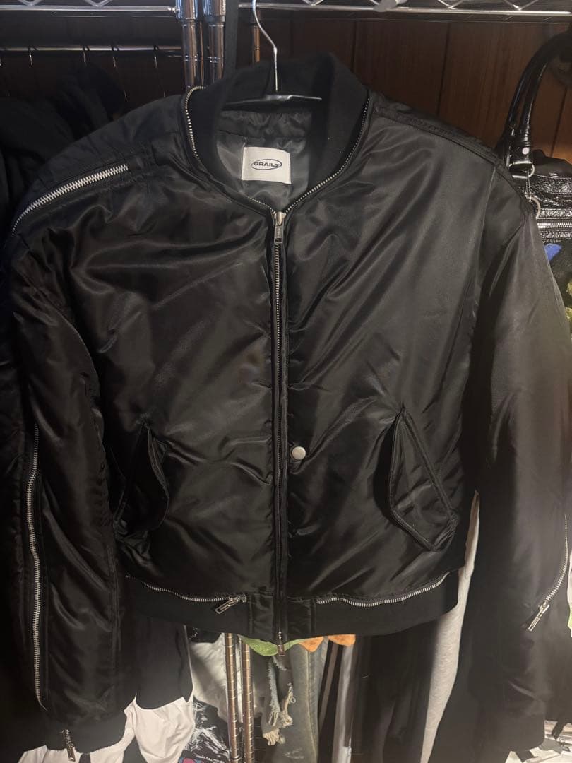ジャケット・アウター GRAILZ MULTI ZIPPER MA-1 JACKET