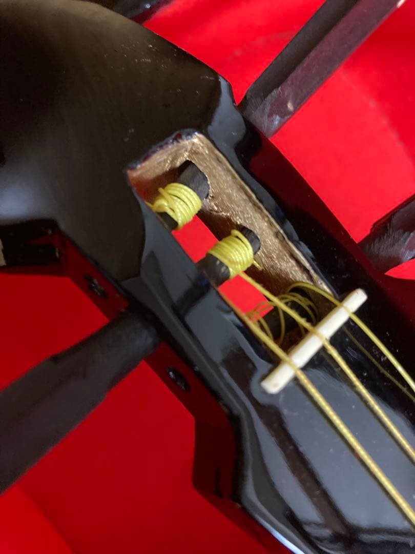 三味線 沖縄 楽譜付 合皮 クロコダイルケース付 楽器 ケース