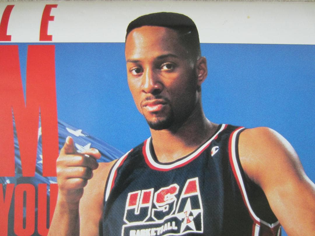 アロンゾ モーニング ドリームチームポスター ALONZO MOURNING