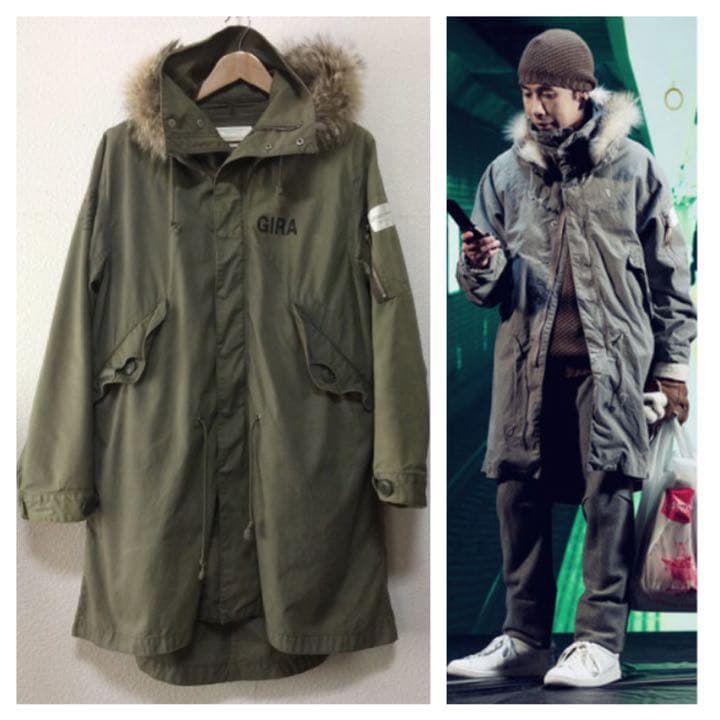 希少 名作 アンダーカバー 10aw GIRA モッズコート オリーブ 2 M