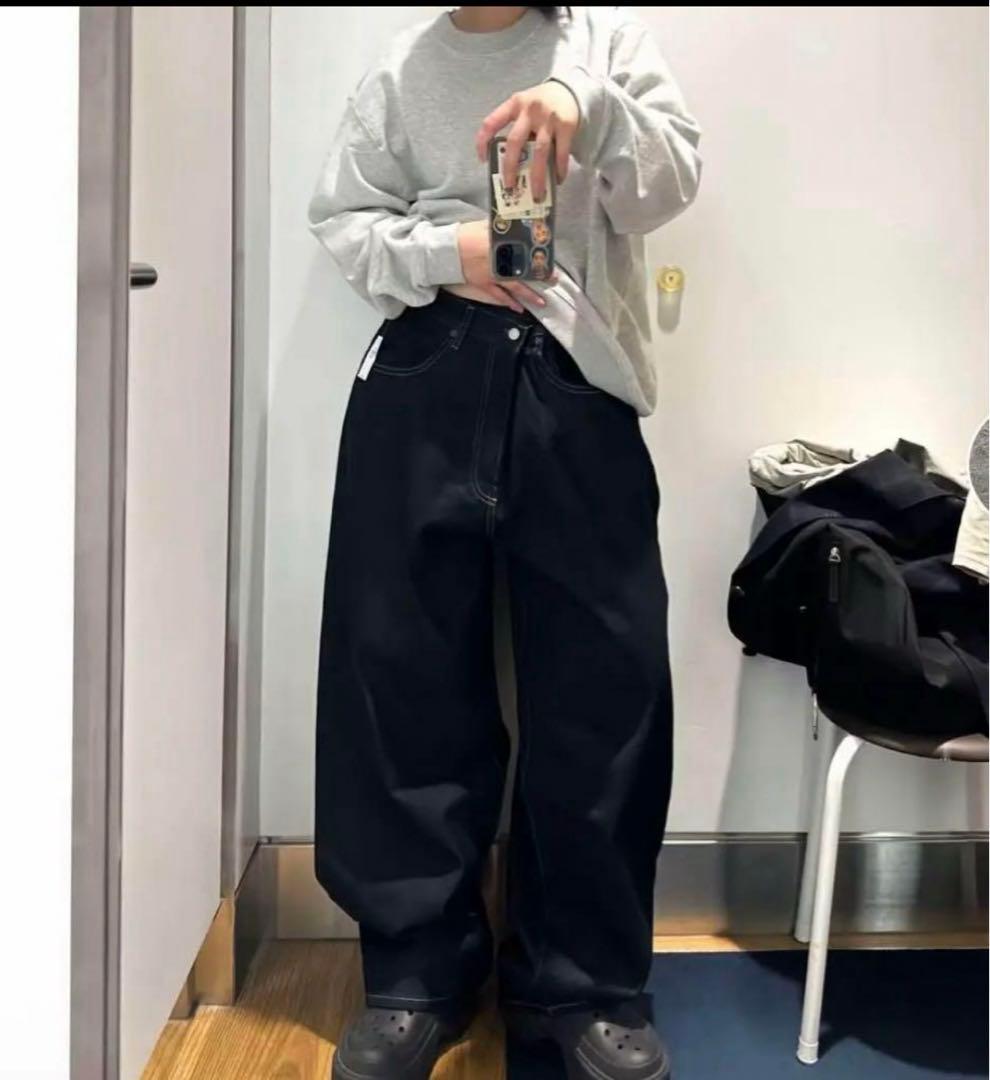 gapスーパーバギーデニム ダーククリンス - メルカリ