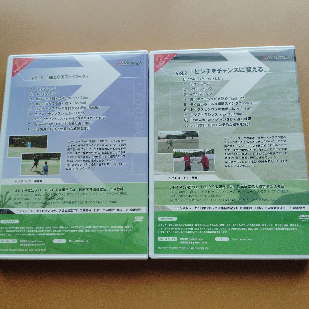 勝者のフットワーク塾 テニスDVD 全8巻セット