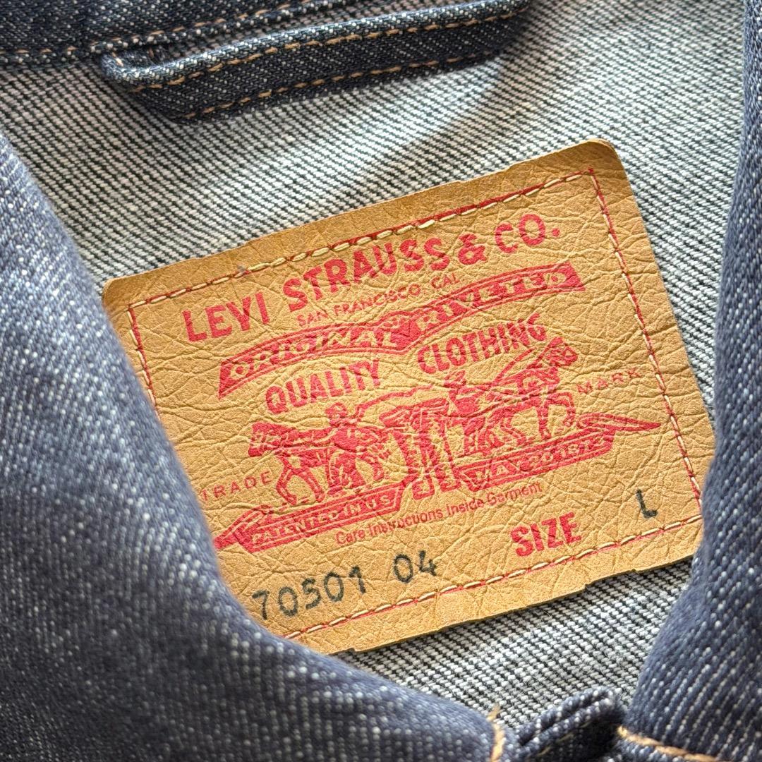Levi’s 70501 04 デニムジャケット ユーロ リーバイス L
