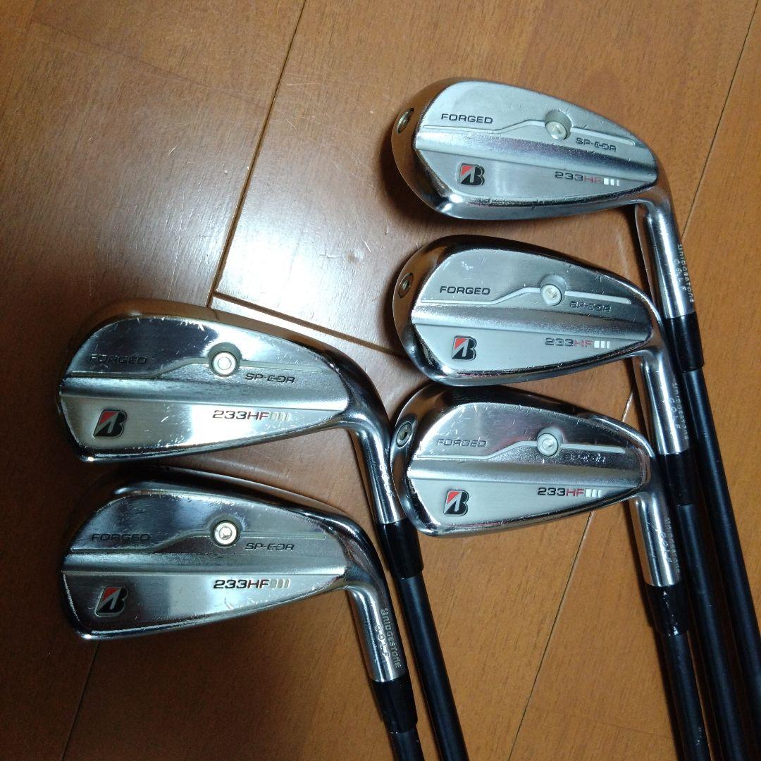 ブリヂストン 233HF アイアン #6-Pw 4本　BS50i S