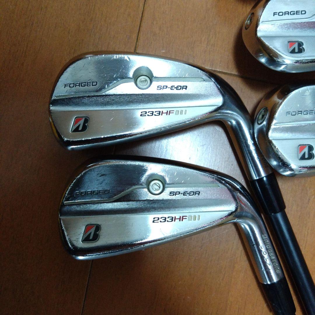 ブリヂストン 233HF アイアン #6-Pw 4本　BS50i S