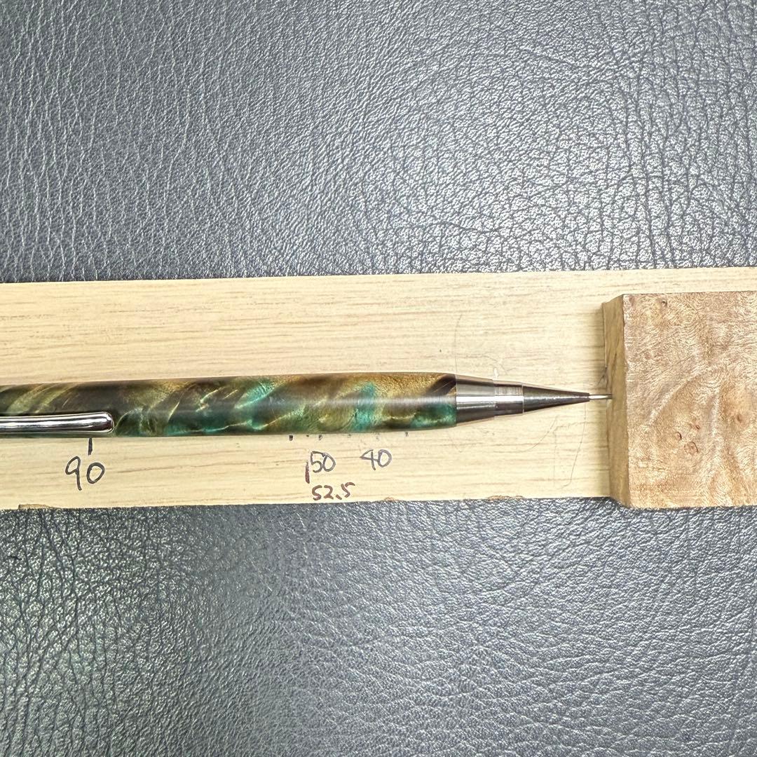 126栃サバ杢スタビ PG-5用カスタム木軸 低重心テーパータイプ