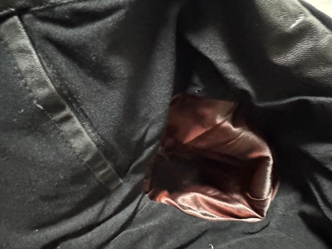 デグナー ROLE AND CODE フード付き本革ライダースジャケット M