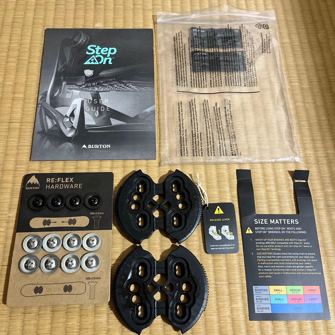 Burton Step ON バインディング Sサイズ 美品