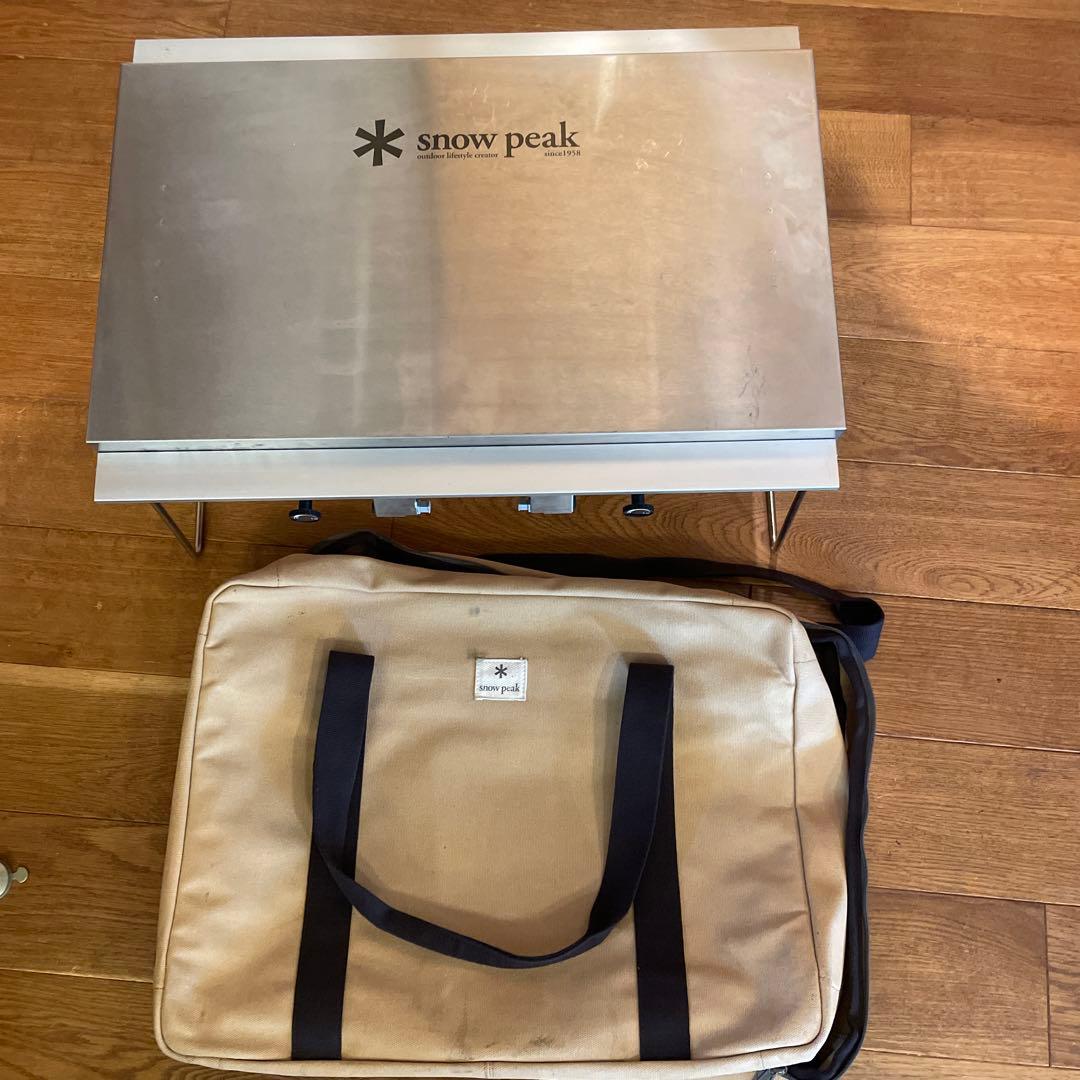  peak GIGA POWER ツーバーナーコンロ 収納バッグ付き