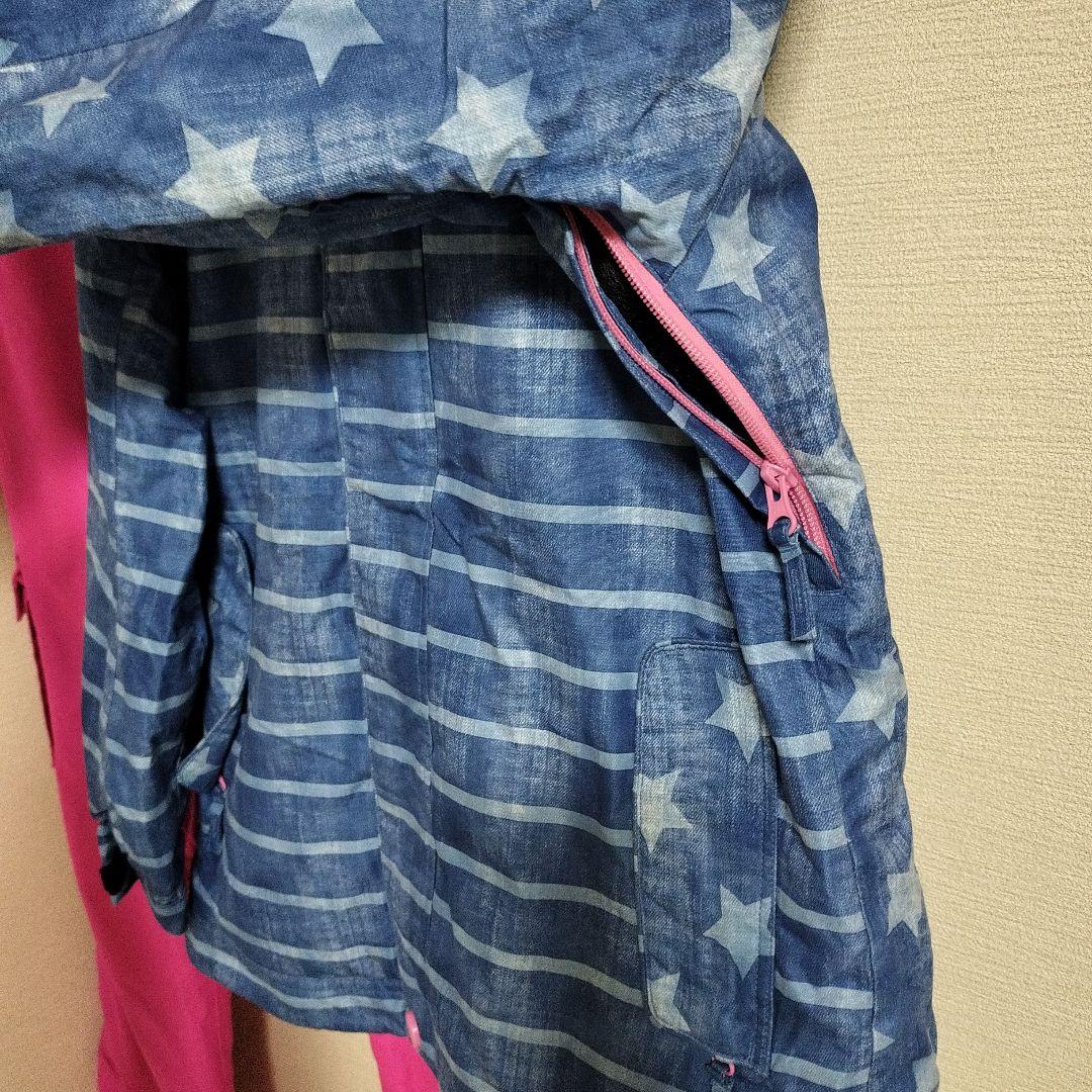 オーシャンパシフィック 女性用 青とピンク定価26000円スキーウェア
