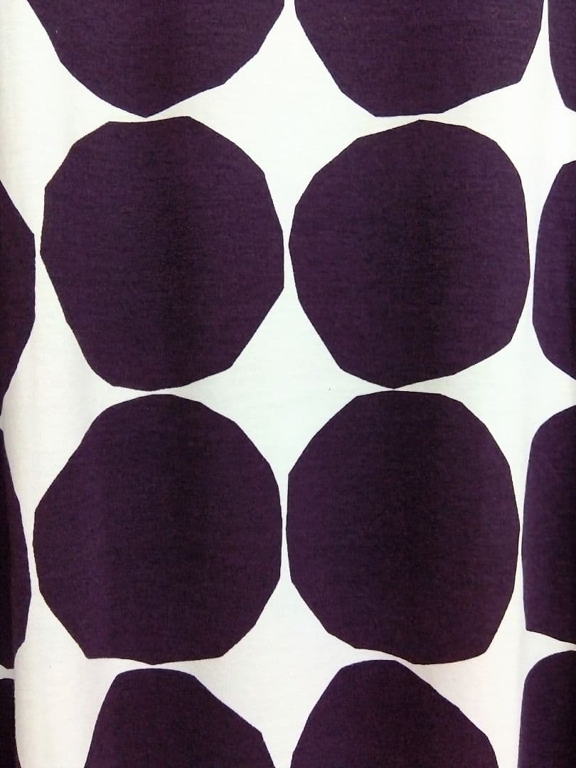 〈新品タグ付き〉marimekko マリメッコ ドット柄ワンピース パープル