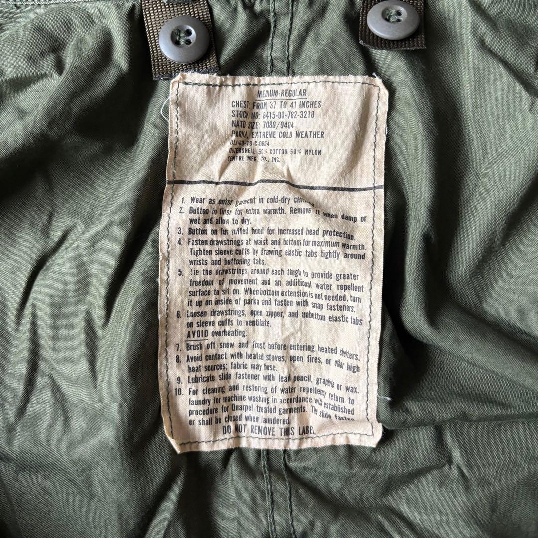 70s M-65 フィッシュテールパーカー モッズコート　Mサイズ