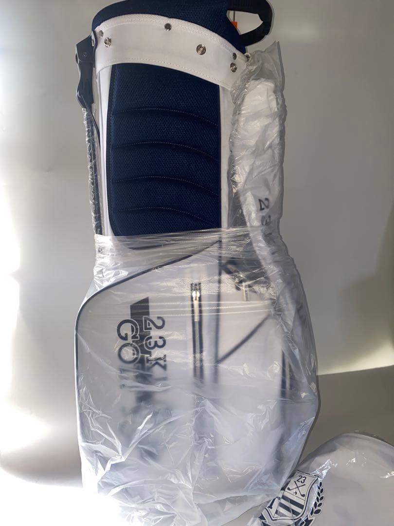 【New】23区GOLF・BEST STYLE ! キャディバッグ　ホワイト