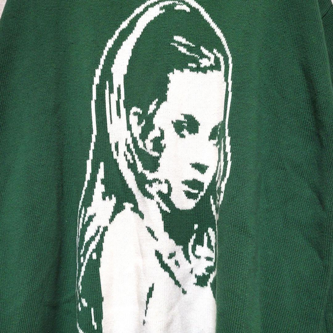 【美品】HYSTERIC GLAMOUR Vネックニットセーター ヒスガール