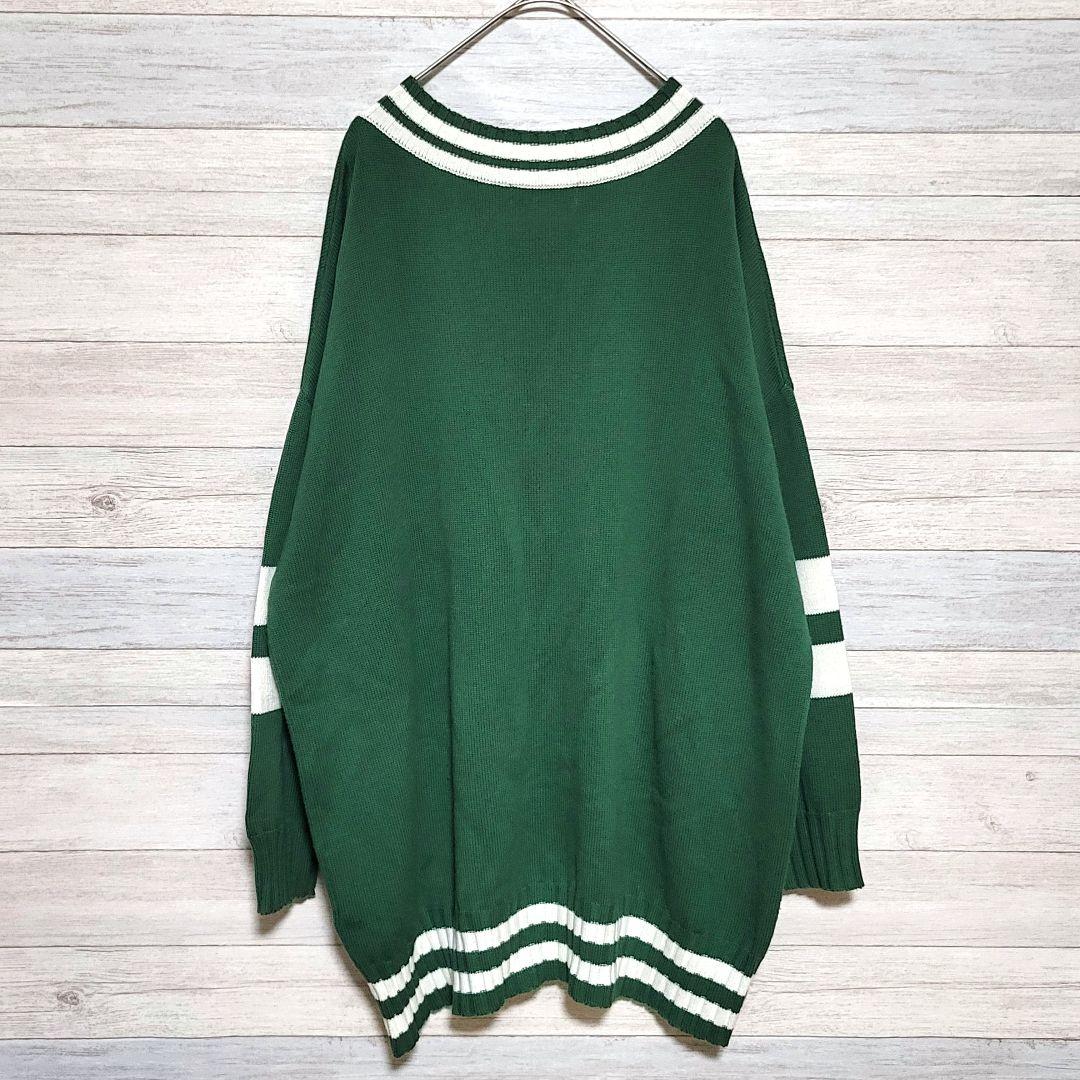 【美品】HYSTERIC GLAMOUR Vネックニットセーター ヒスガール