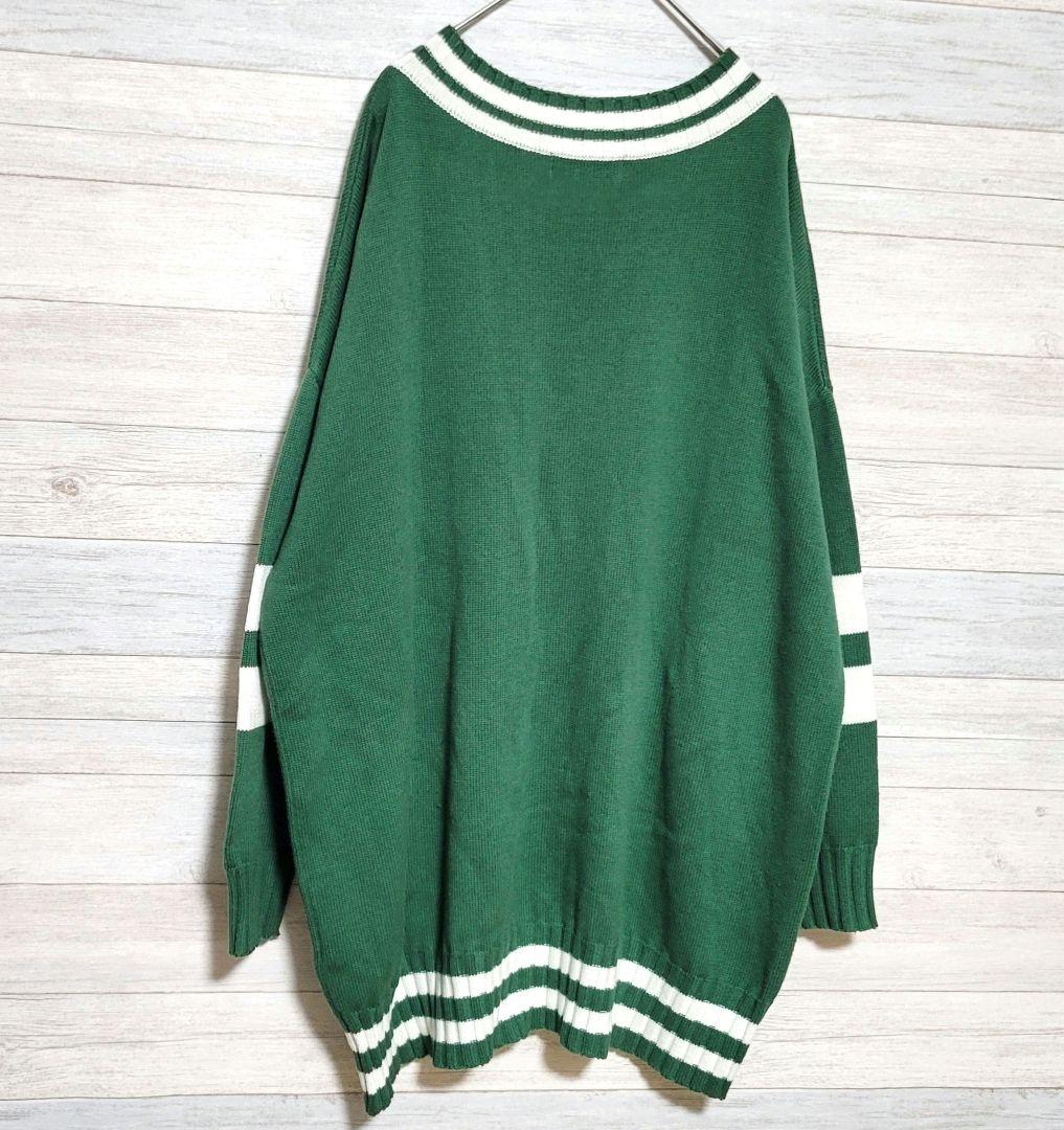 【美品】HYSTERIC GLAMOUR Vネックニットセーター ヒスガール